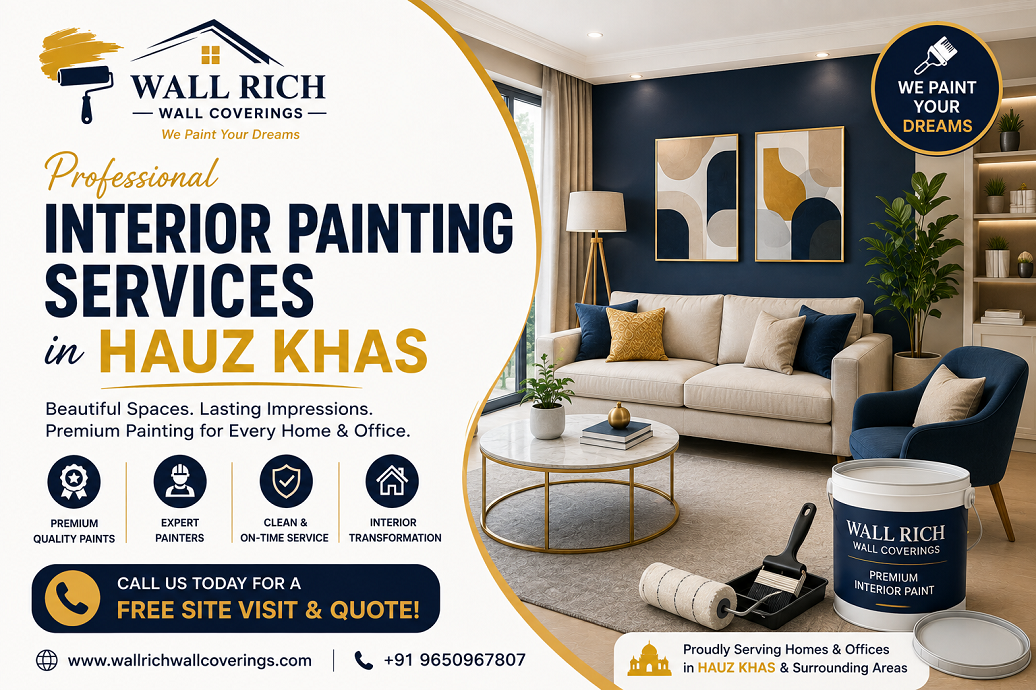 Interior Painting Services in Hauz Khas